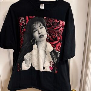 Black Graphic Women's Top